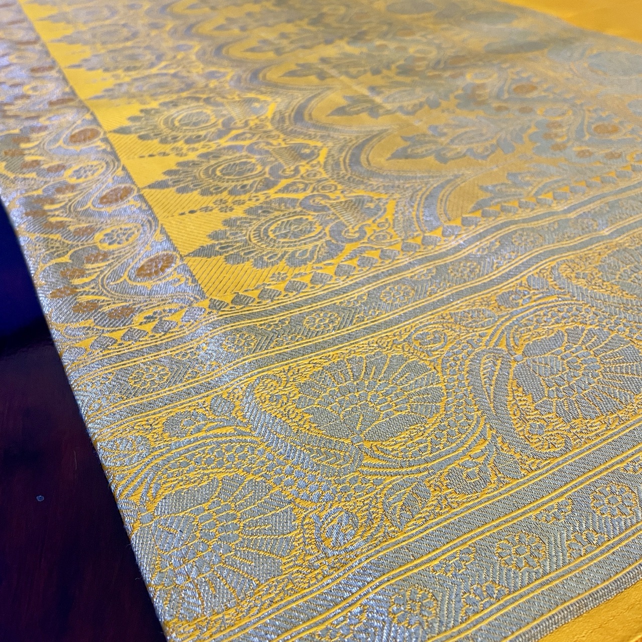 Yellow Banarasi
